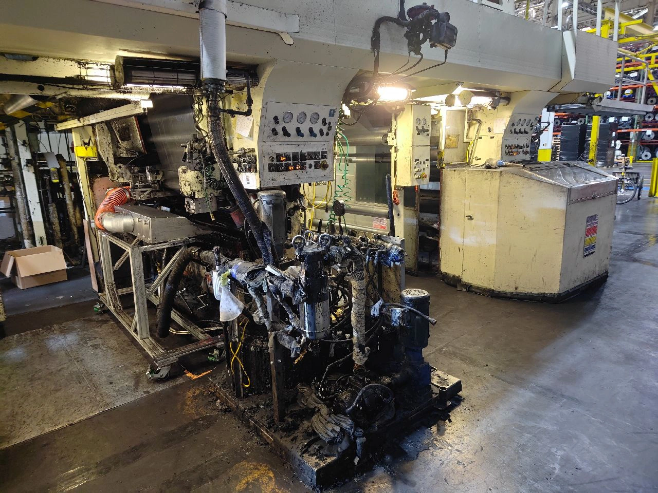 Rotomec Rotopak 3000-3ES/1200/300/C solvent and water-based coating line | Margot Machinery