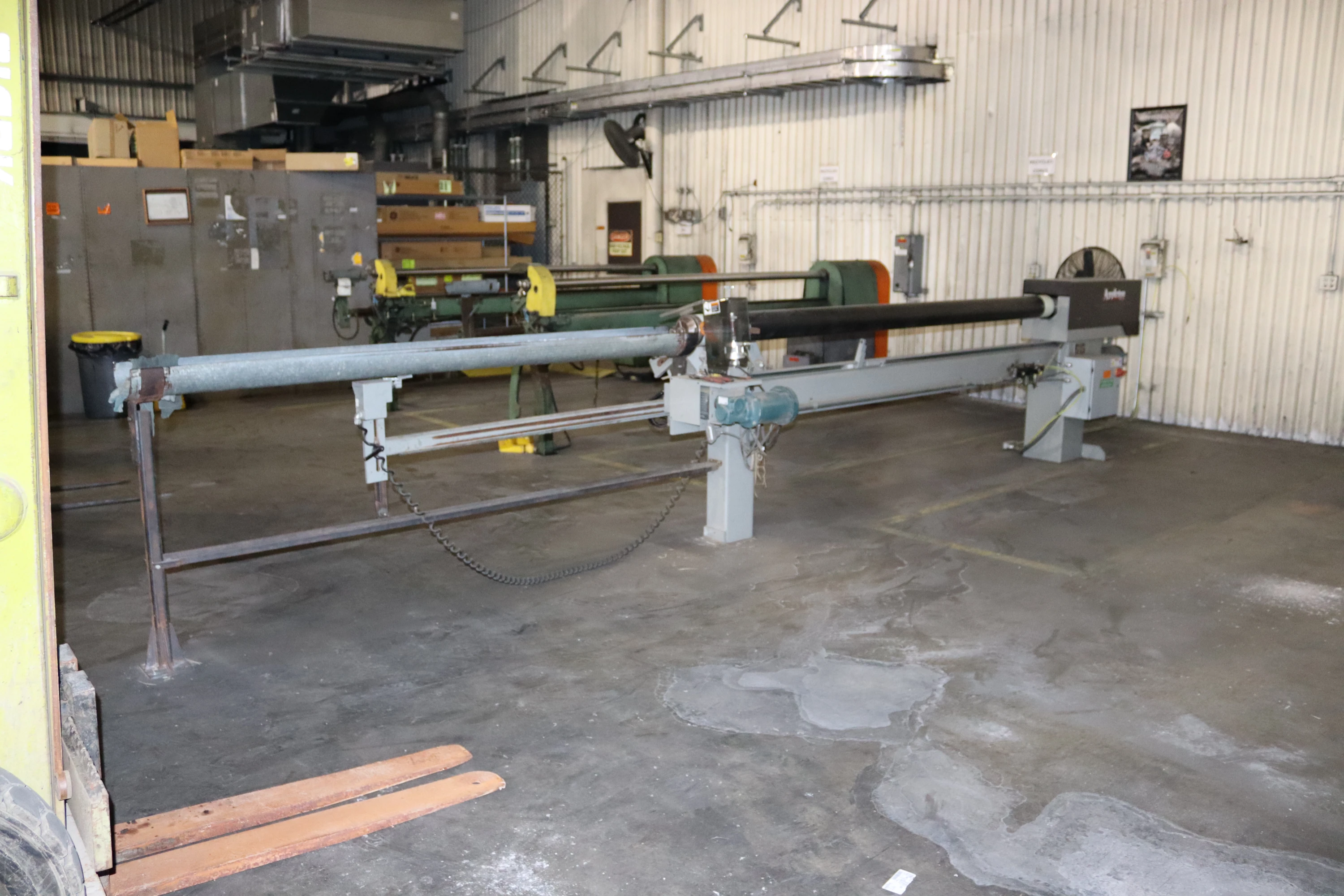 Used 120" Appleton Model A301 Automatic Core Cutter | Margot Machinery