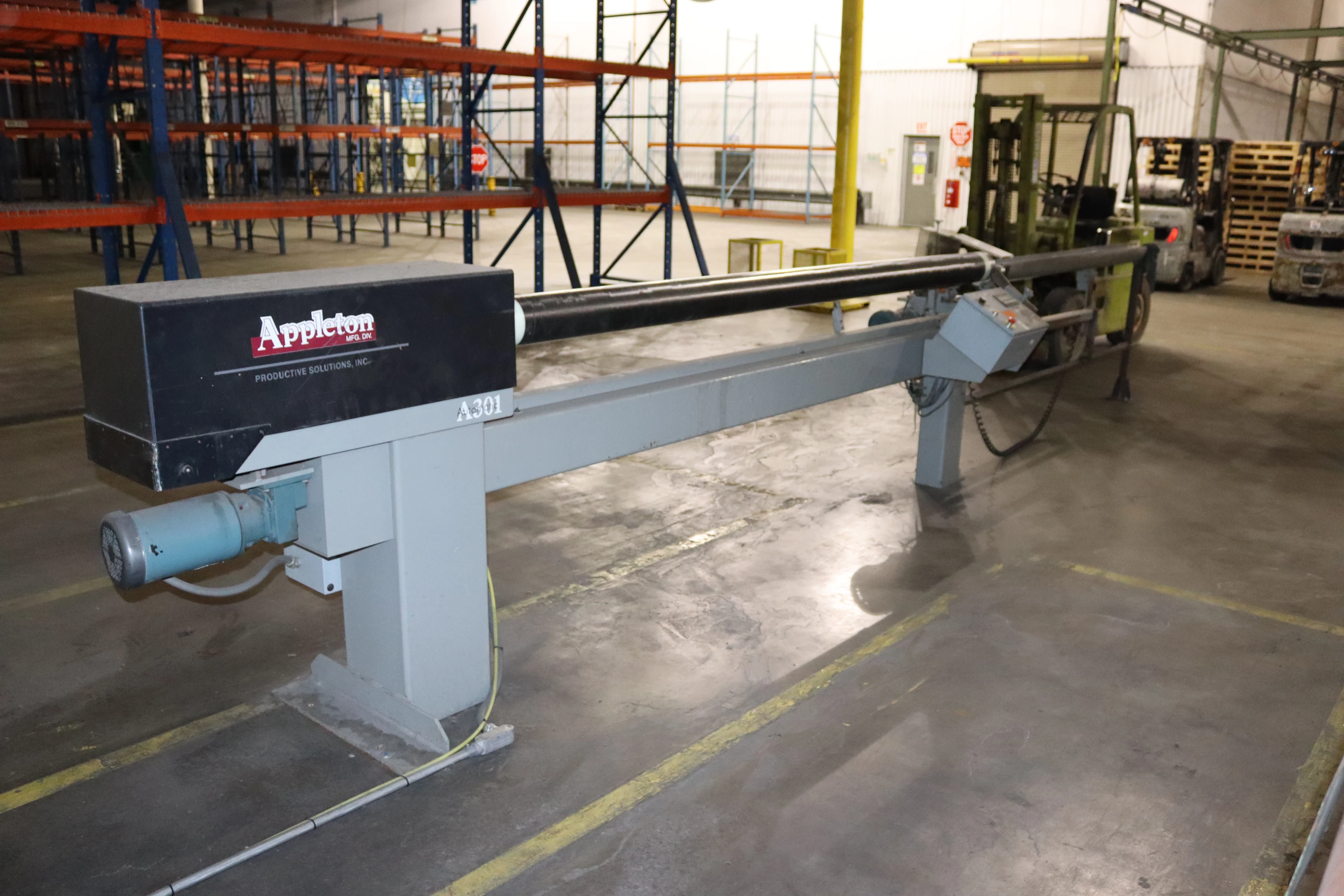 Used 120" Appleton Model A301 Automatic Core Cutter | Margot Machinery