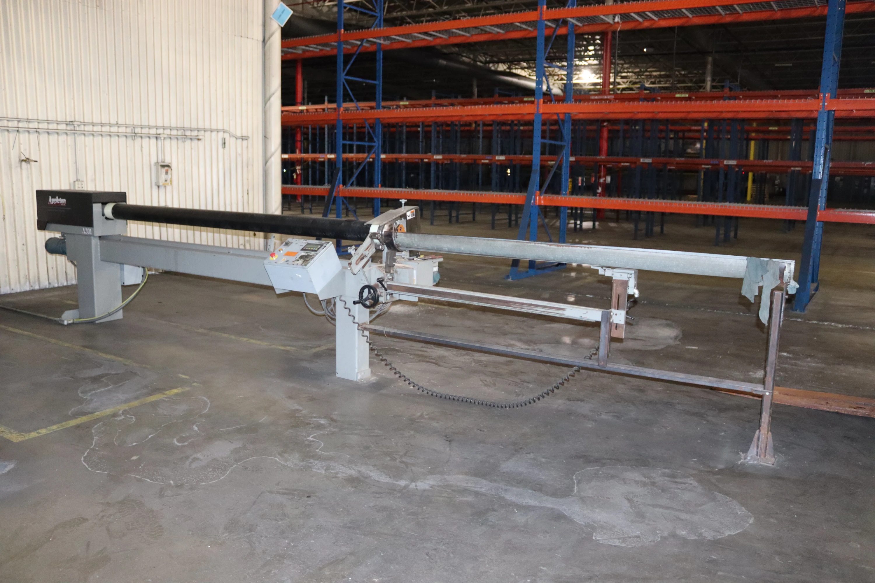 Used 120" Appleton Model A301 Automatic Core Cutter | Margot Machinery