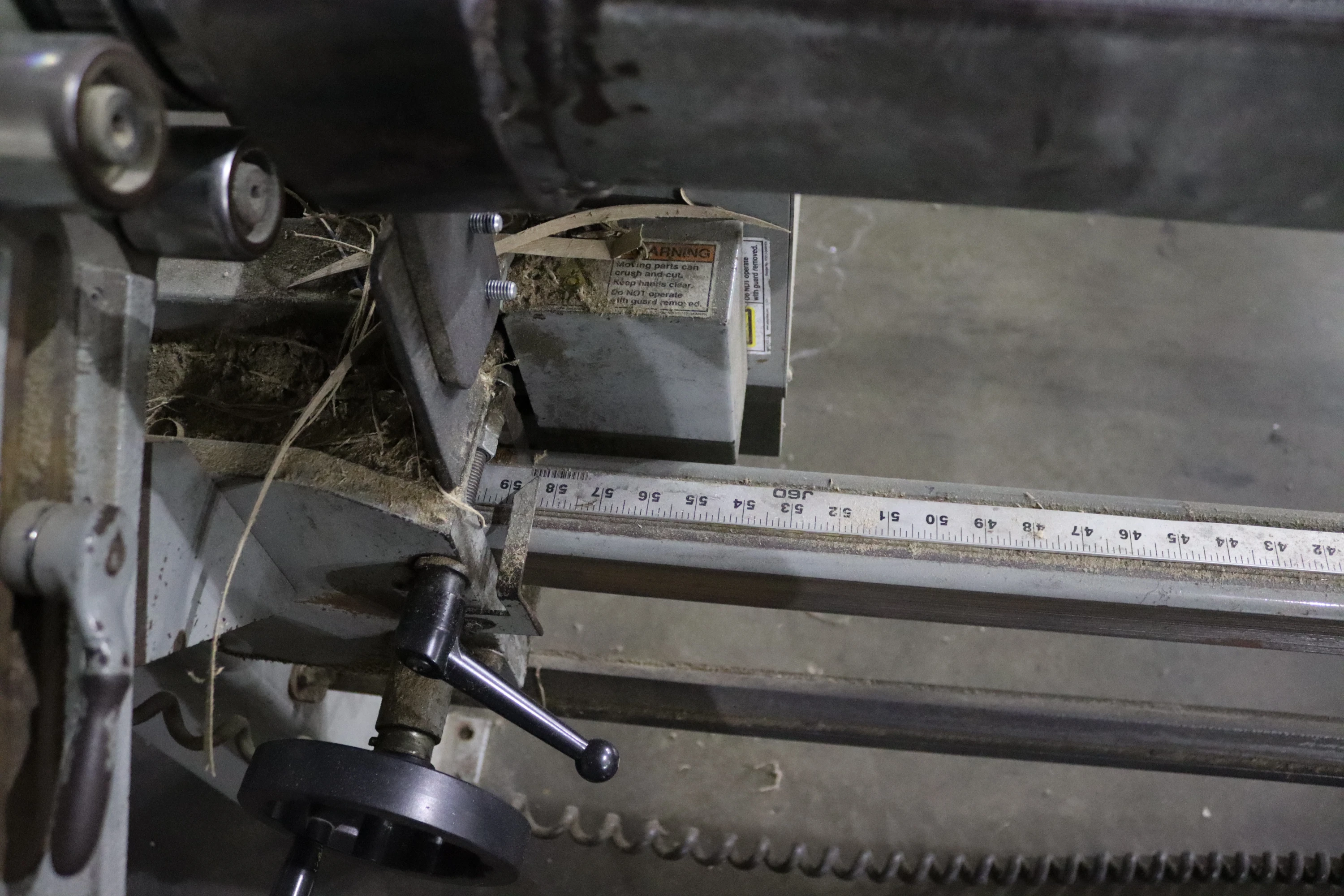 Used 120" Appleton Model A301 Automatic Core Cutter | Margot Machinery