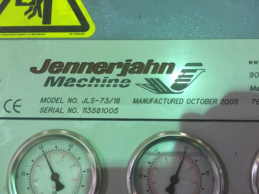 73" Jennerjahn JLS 73/18 counter roll winder | Margot Machinery