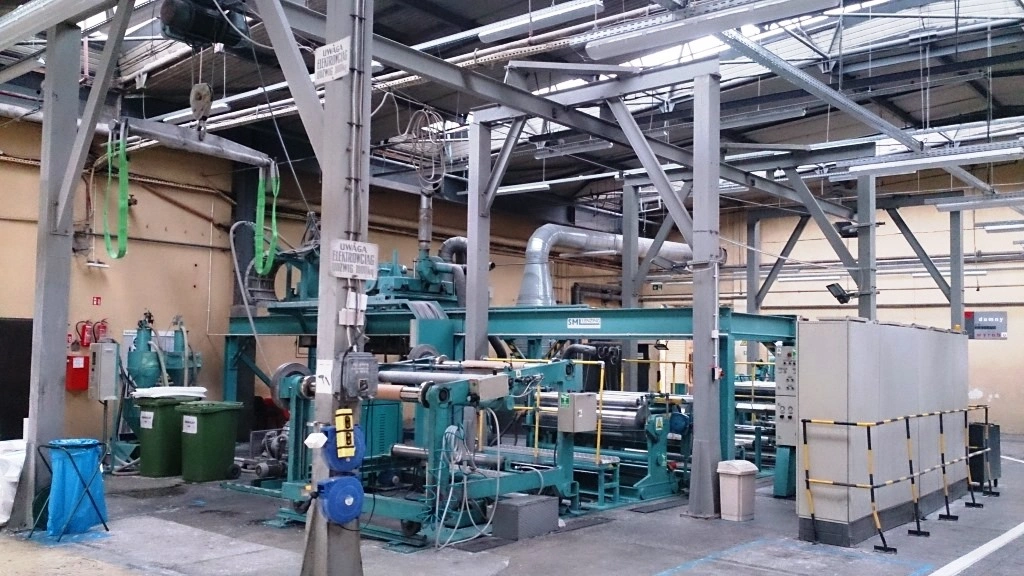 Used SML Coating Line Model LEH 1 -60 / 28 D