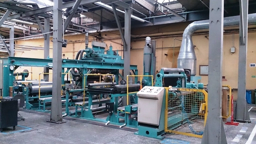 Used SML Coating Line Model LEH 1 -60 / 28 D | Margot Machinery