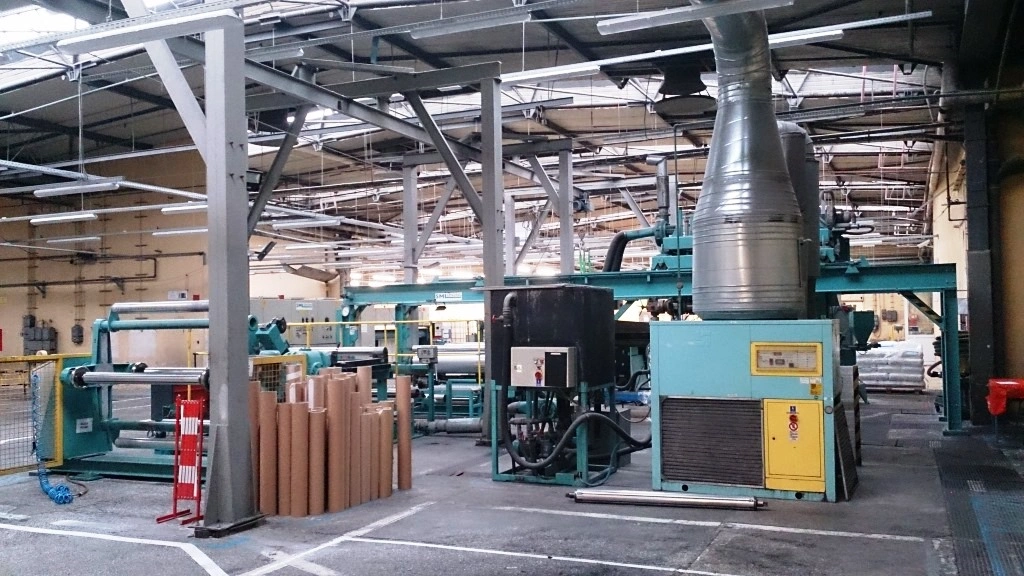 Used SML Coating Line Model LEH 1 -60 / 28 D | Margot Machinery