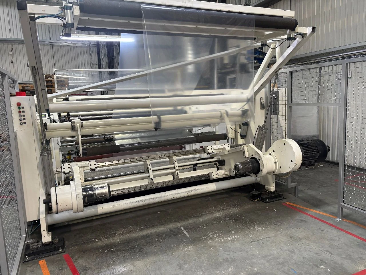 2012 JURMET Master 1800 mm Duplex Center Slitter Rewinder | Margot Machinery