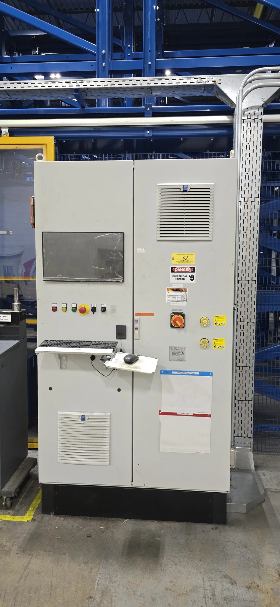 Horstmann 4,216 Position Automated Gravure Cylinder Storage and Retrieval System (ASRS) | Margot Machinery