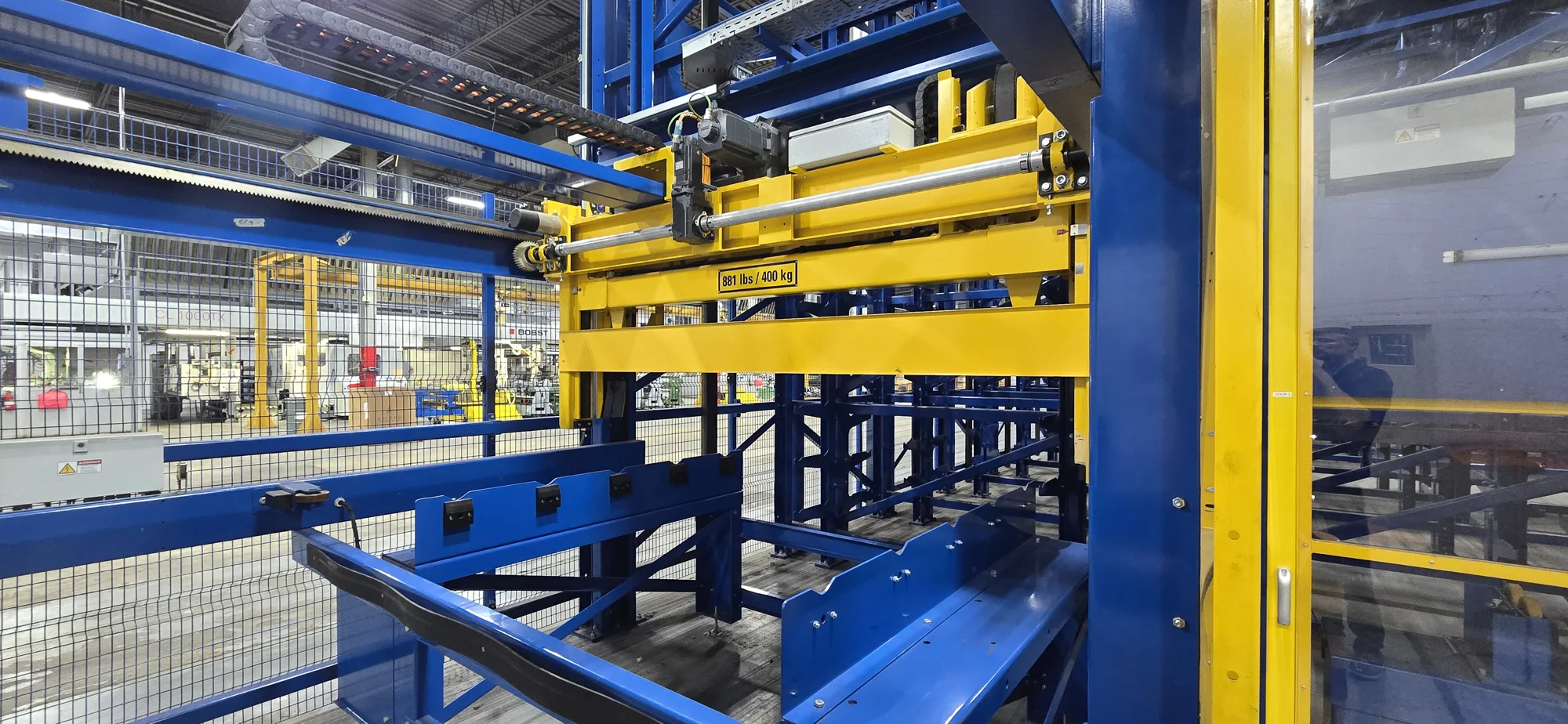 Horstmann 4,216 Position Automated Gravure Cylinder Storage and Retrieval System (ASRS) | Margot Machinery