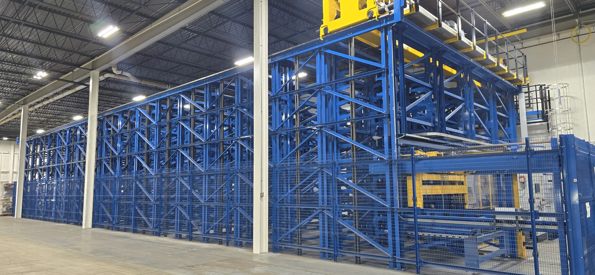 Horstmann 4,216 Position Automated Gravure Cylinder Storage and Retrieval System (ASRS)