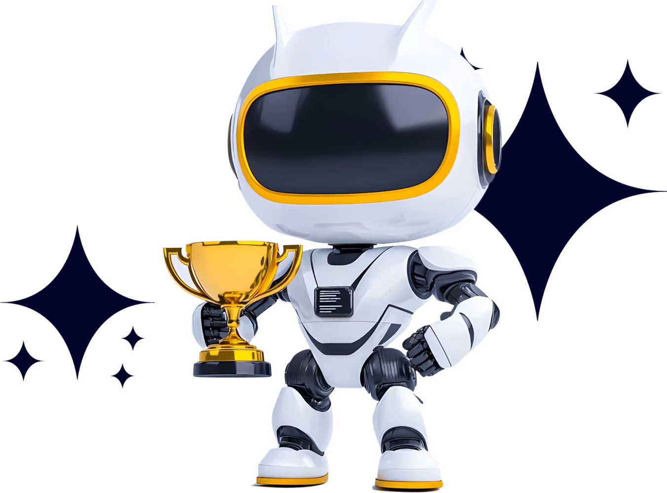 AI trophy robot