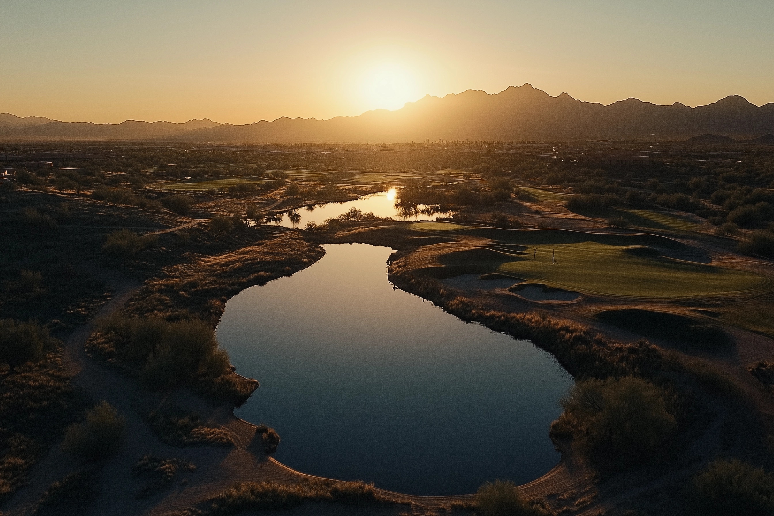 The Grayhawk community in North Scottsdale with desert landscaping