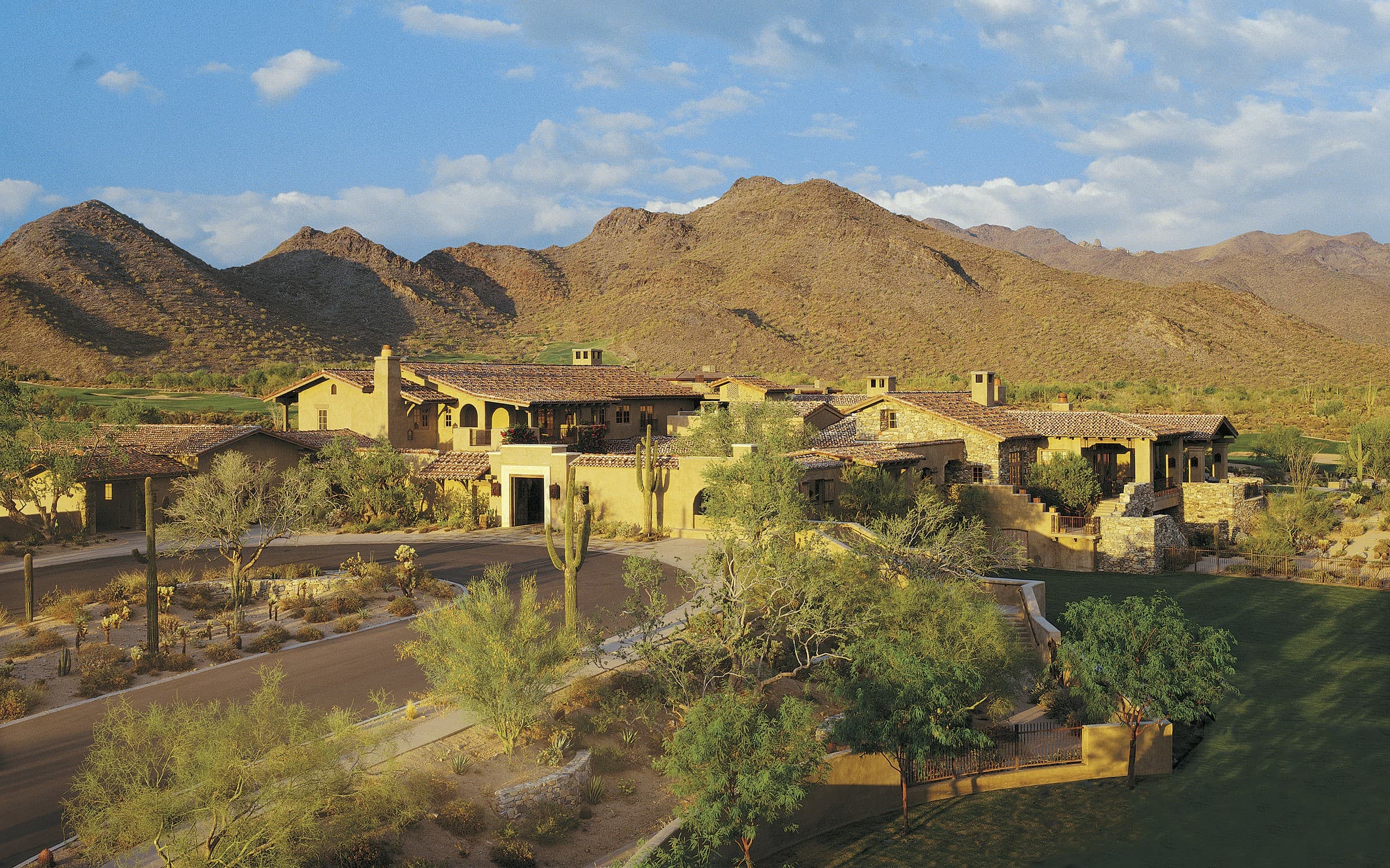 The DC Ranch Country Club clubhouse