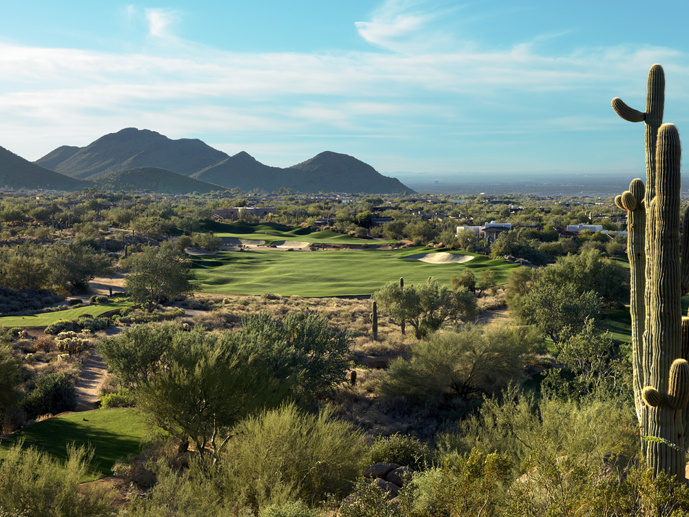 The Desert Highlands community in North Scottsdale, Arizona