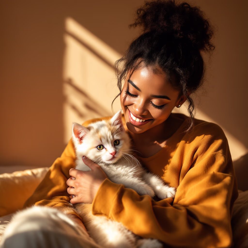 image of a group sharing their pets interacting
