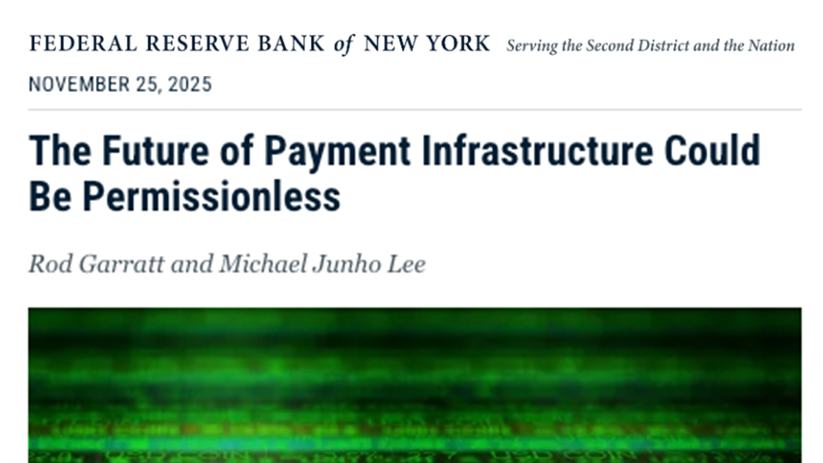 The Future of Payment Infrastructure Could Be Permissionless