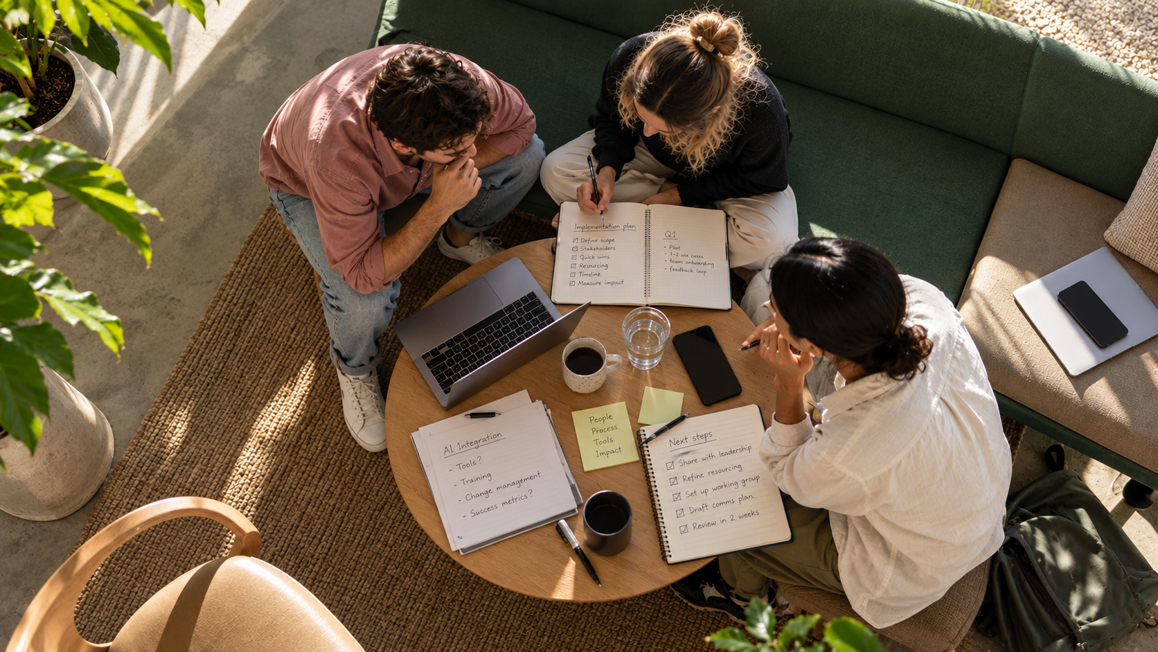 Building an AI implementation plan that actually works