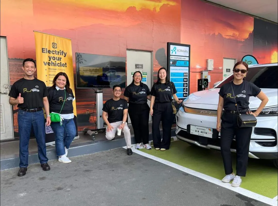 Evro team at an ACMobility EV charging hub launch, 2024