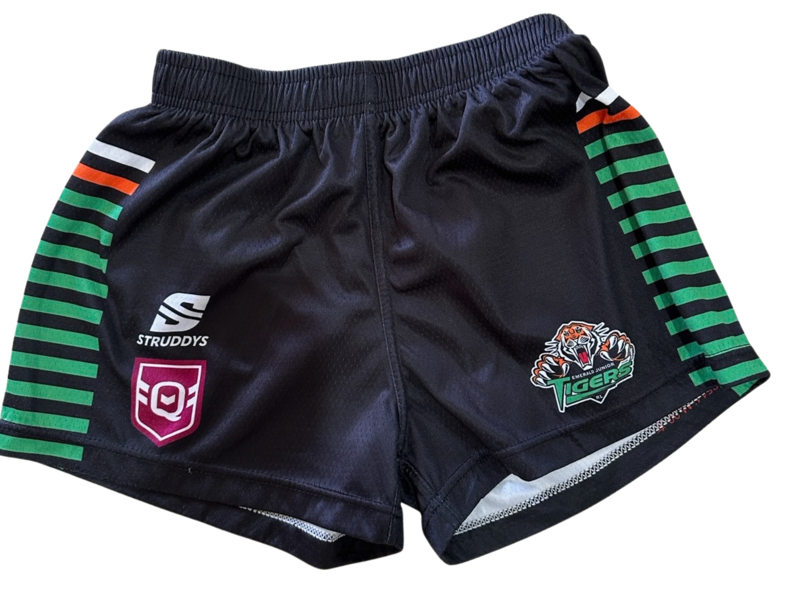 Emerald Junior Tigers Rugby League Tigers Players Shorts