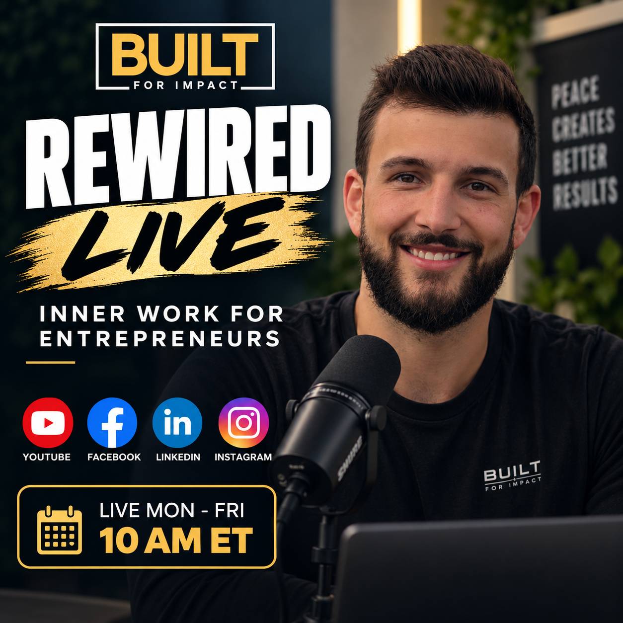 Rewired Live Show Cover