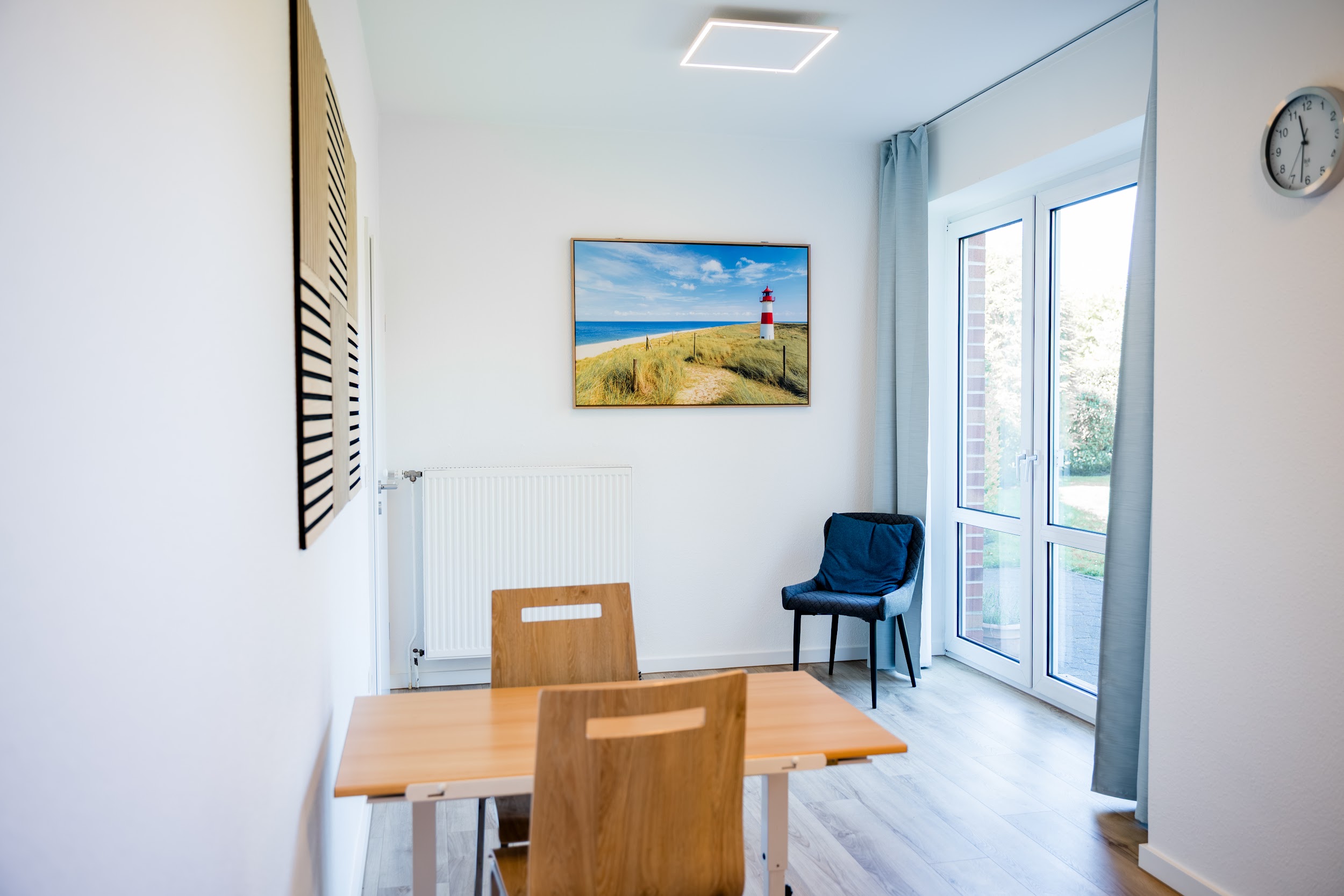 Therapieraum mit Sprossenwand