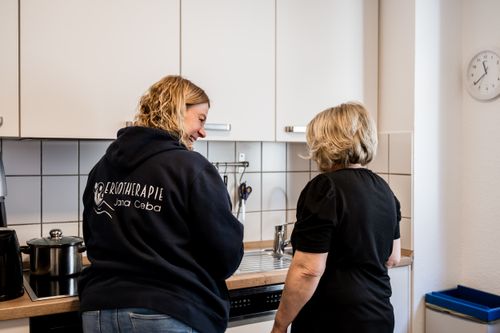 Therapieraum mit Sprossenwand
