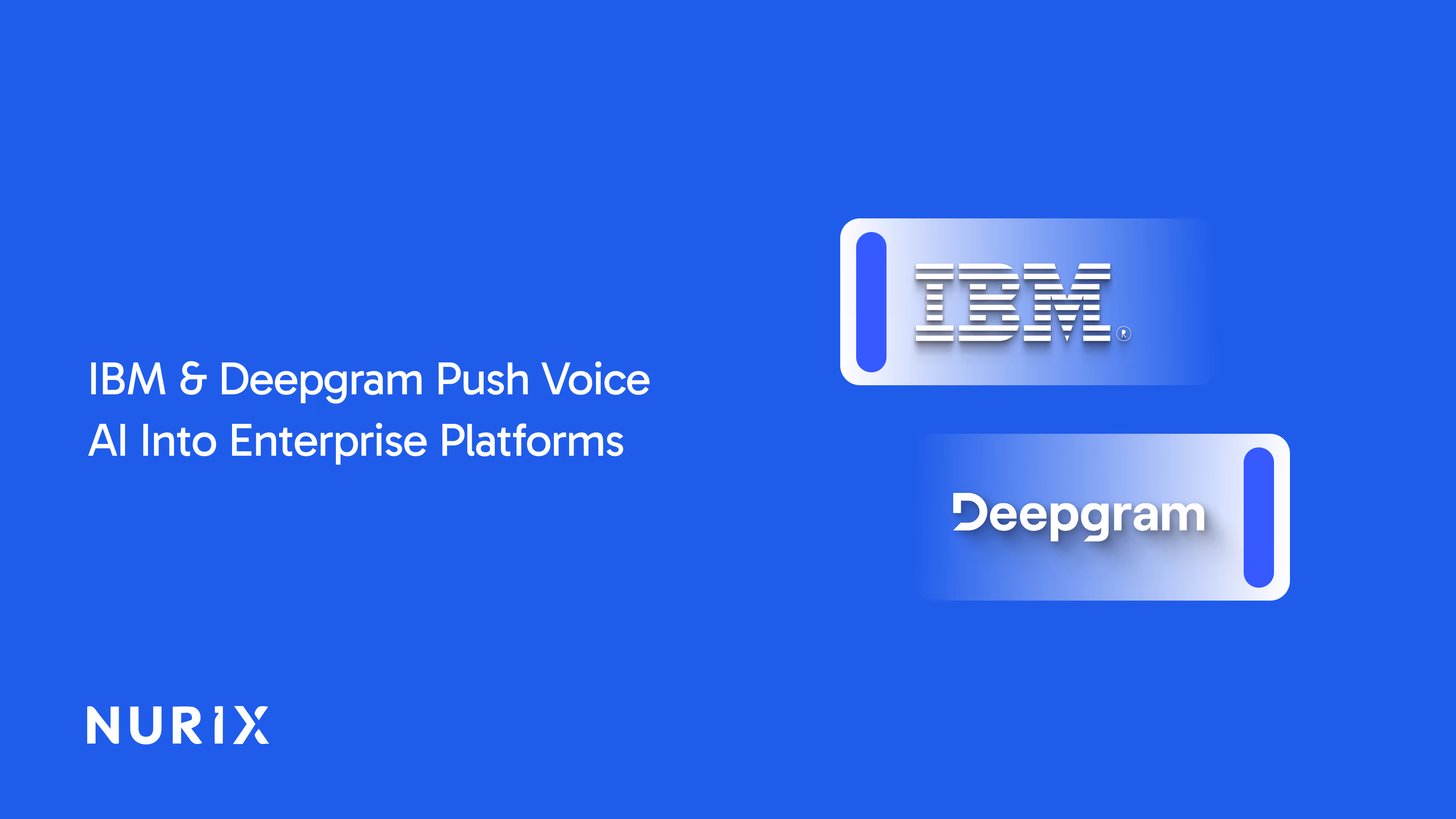 IBM and Deepgram Push Voice AI Into Enterprise Platforms