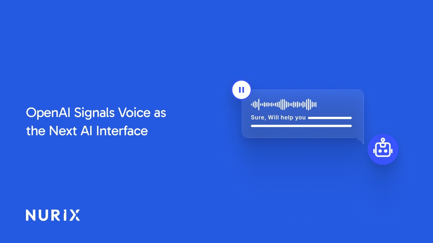 OpenAI Signals Voice as the Next AI Interface