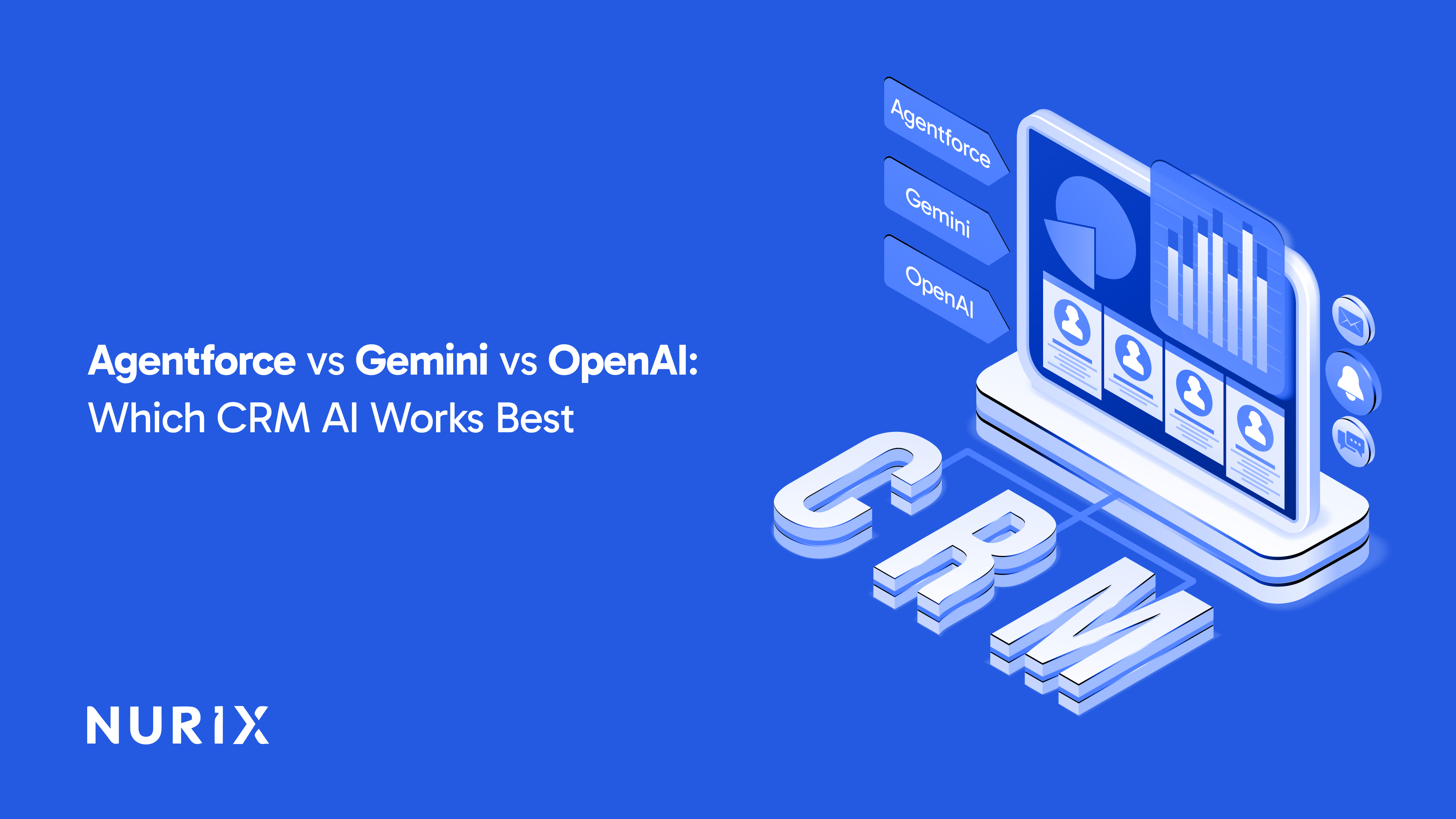 Which CRM AI Works: Agentforce vs Gemini vs OpenAI (2026)