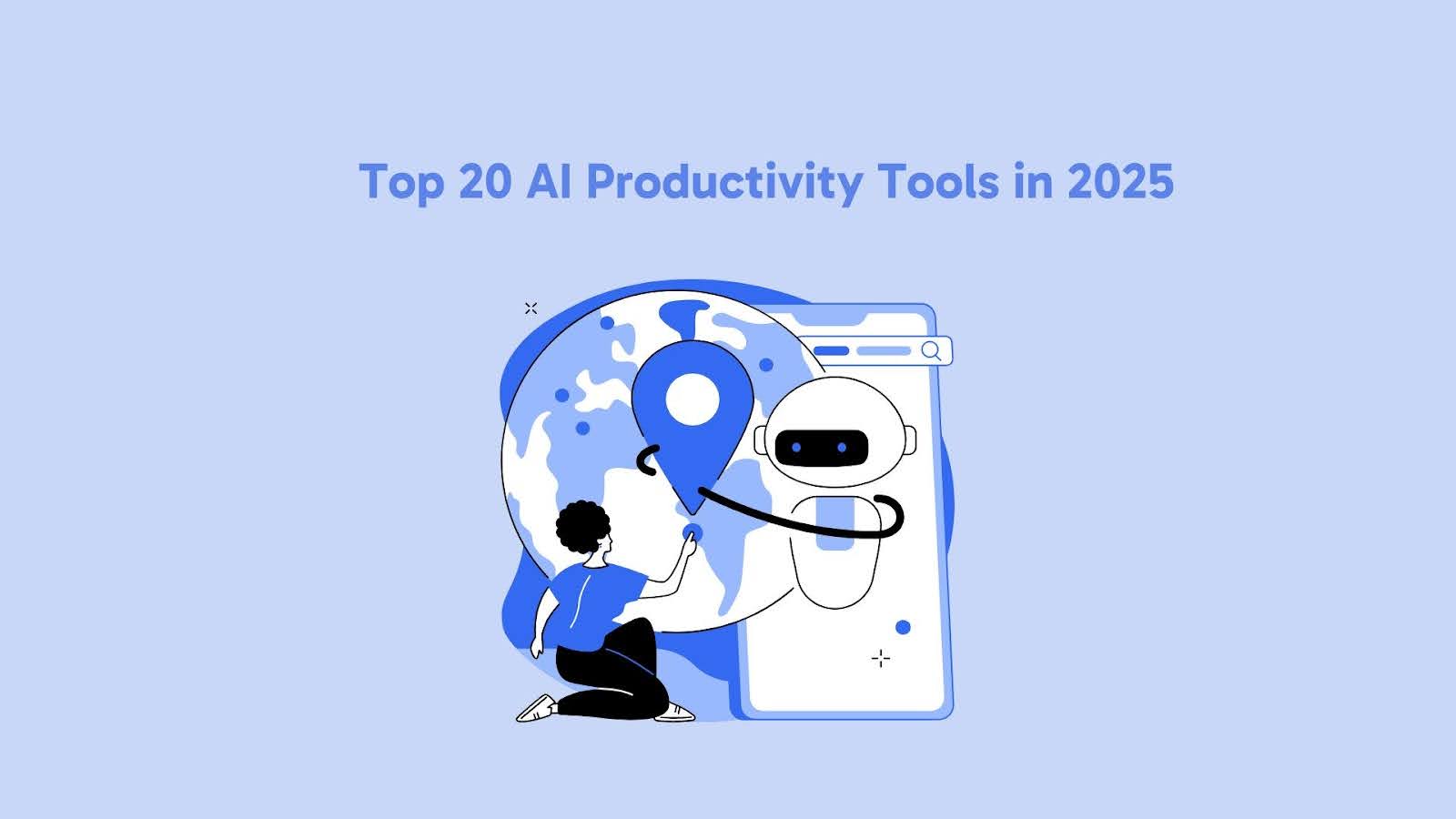 Top 20 AI Productivity Tools in 2025