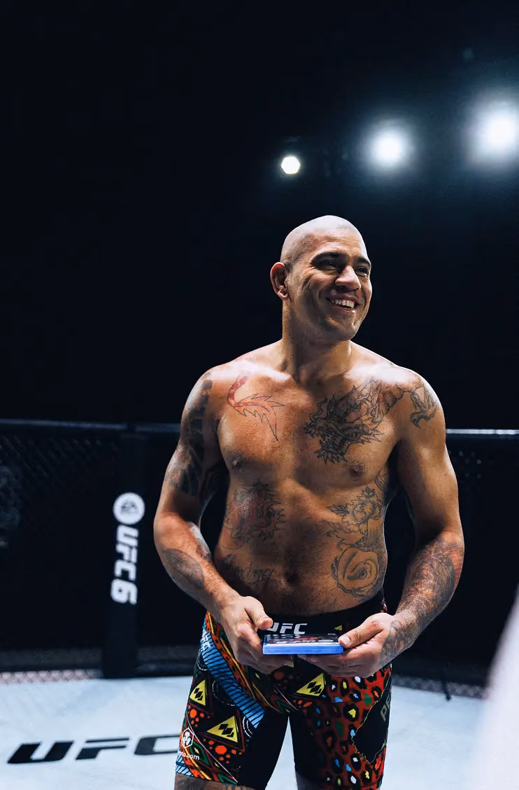 EA Sports UFC 6 campaign — production still