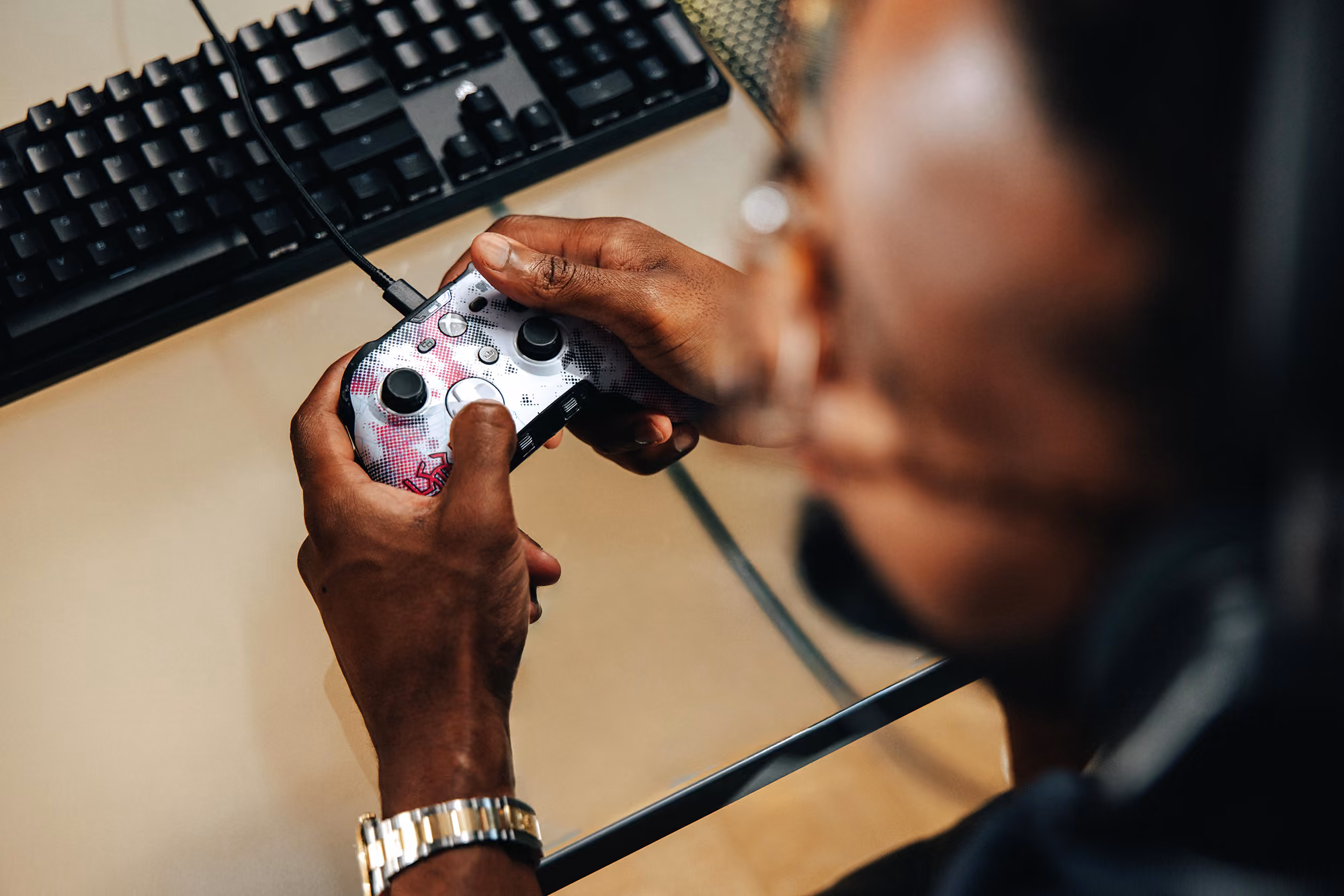 SCUF Gaming Donovan Mitchell controller campaign — campaign visual