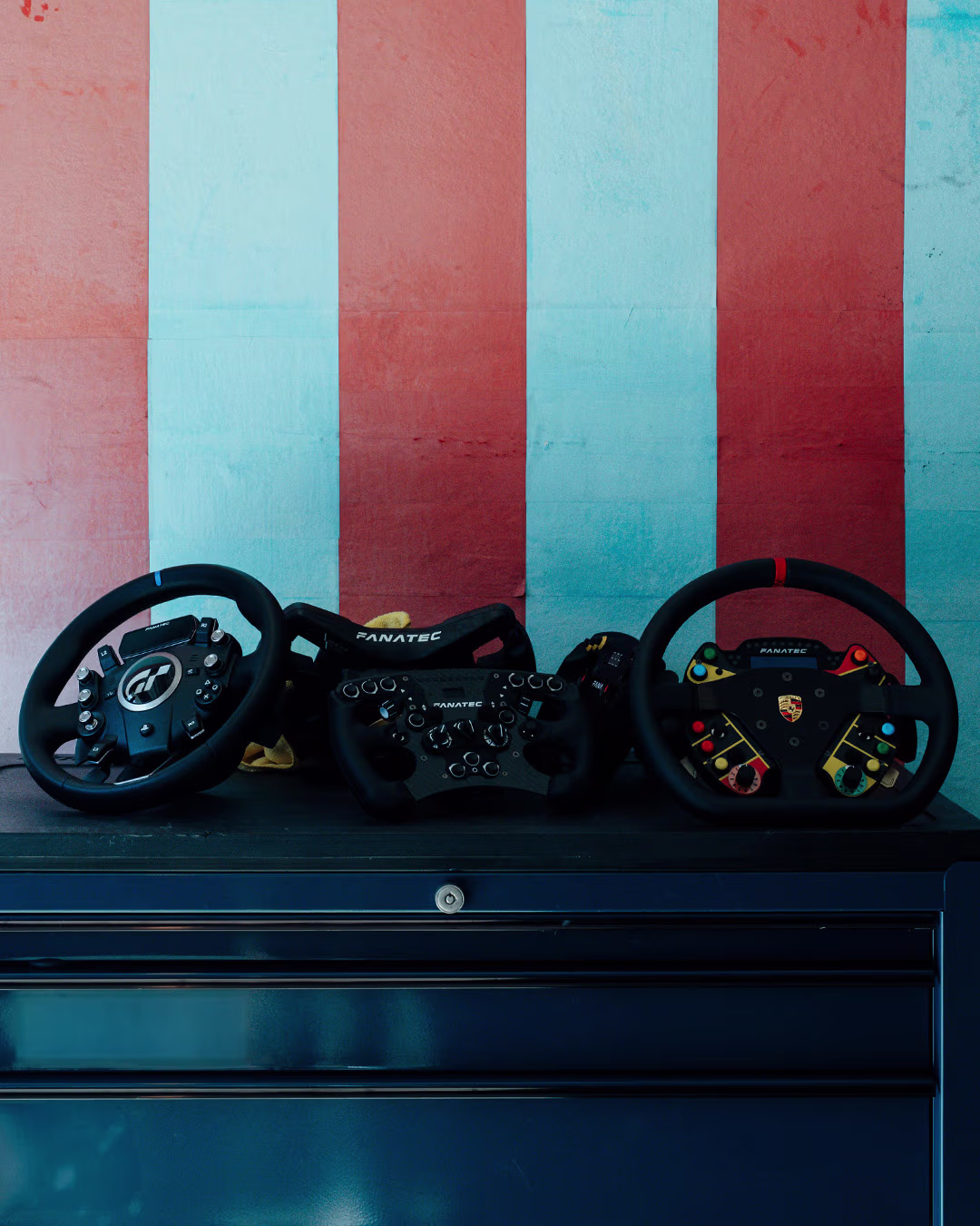 FANATEC social content campaign — production still