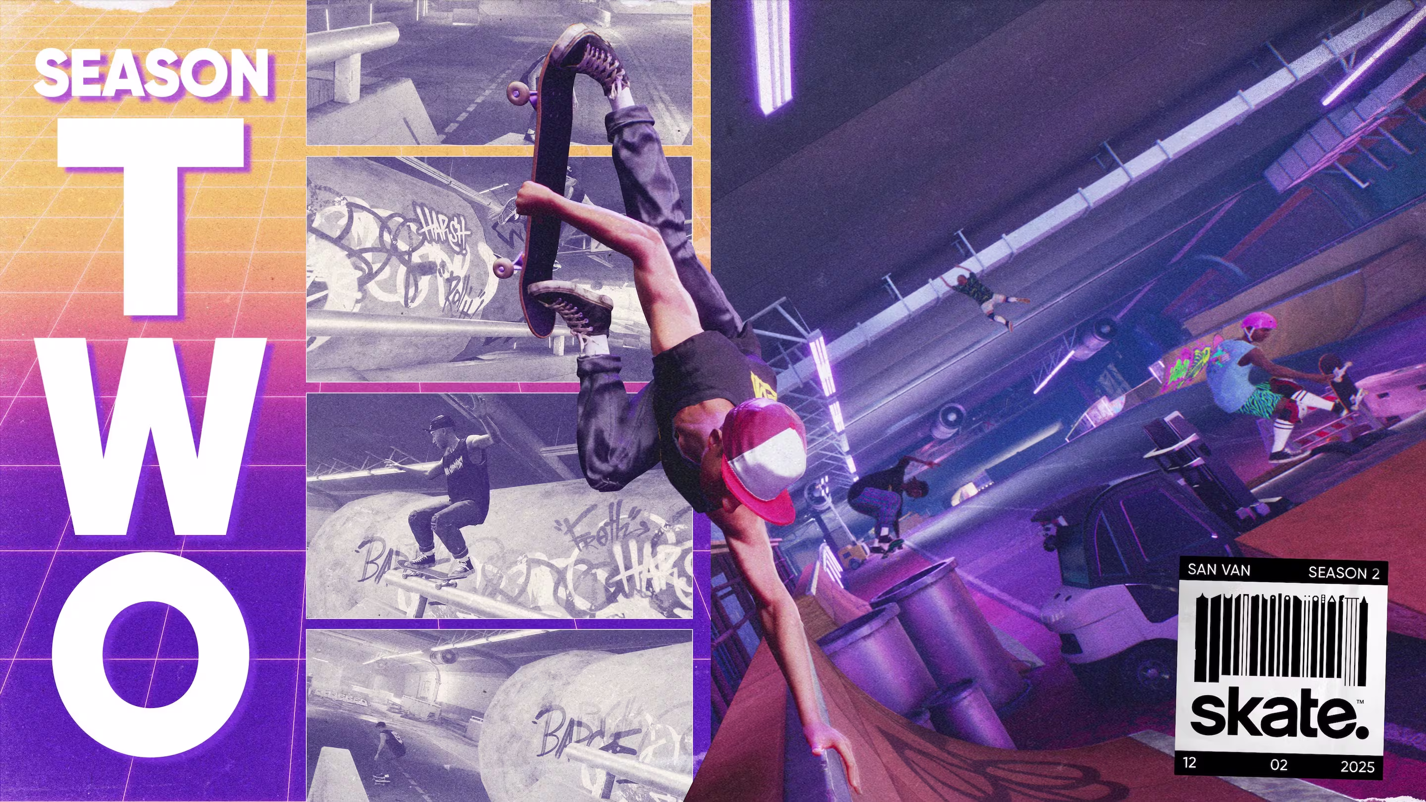 EA Sports Skate. Season 2 campaign — hero image