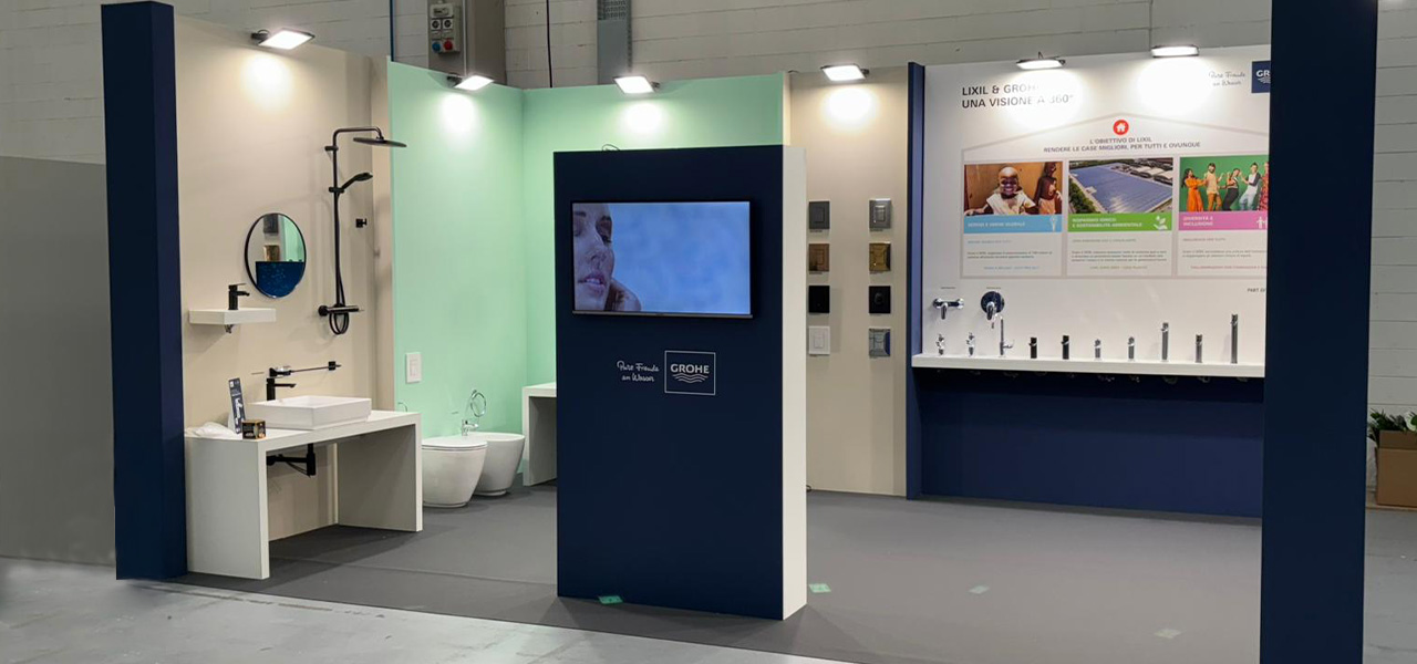 Allestimento fiera stand e mostre: lo spazio che coinvolge
