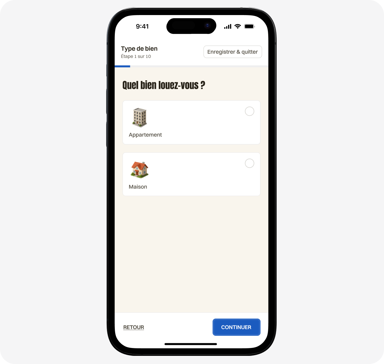 Application mobile montrant les documents liés à l'appartement lumineux Marais à Paris, dont bail et quittance.
