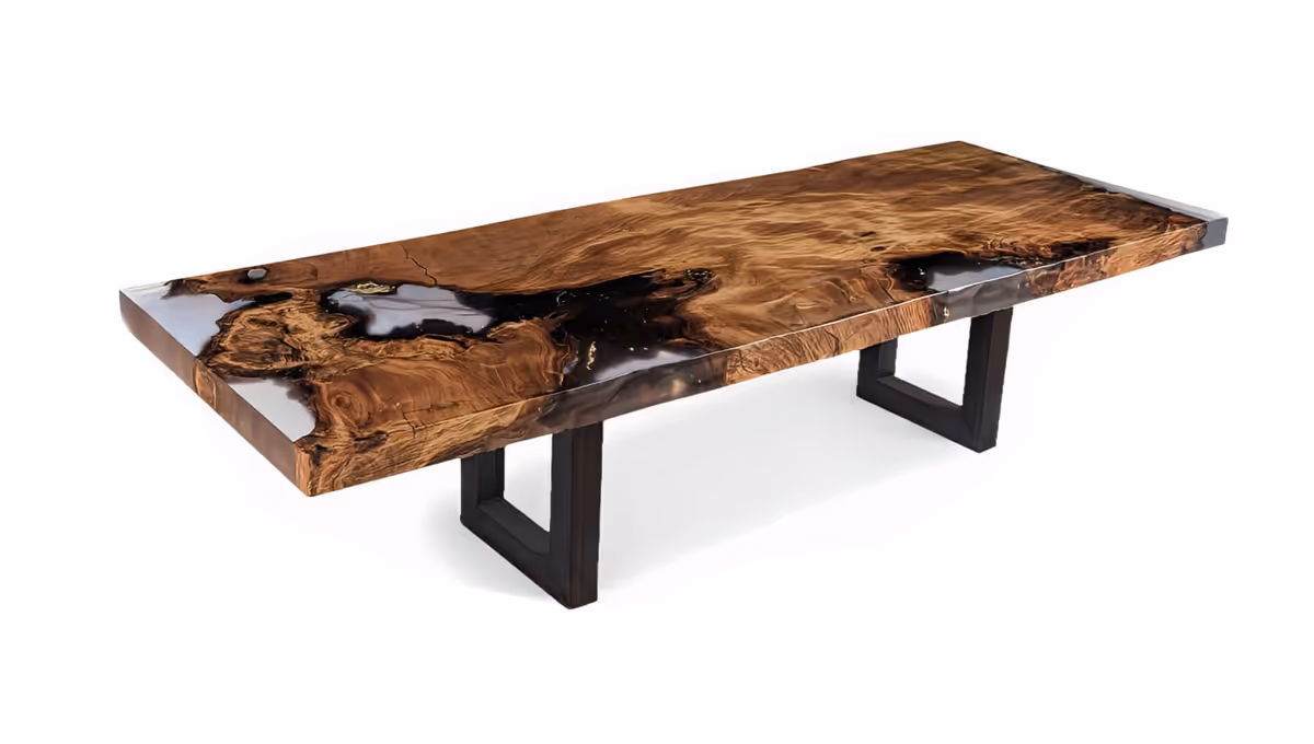 Skulpturaler Esstisch aus Ancient-Kauri-Wurzelholz als einzigartiges Unikat Collectible Design Objekt von Beaupoil