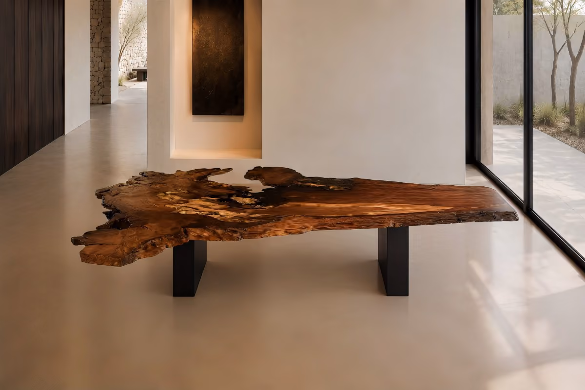 Außergewöhnliches Sammlerstück zwischen Tisch, Wandskulptur und funktionale Kunst als Unikat Collectible Design Möbel und one-of-a-kind  Konferenztisch