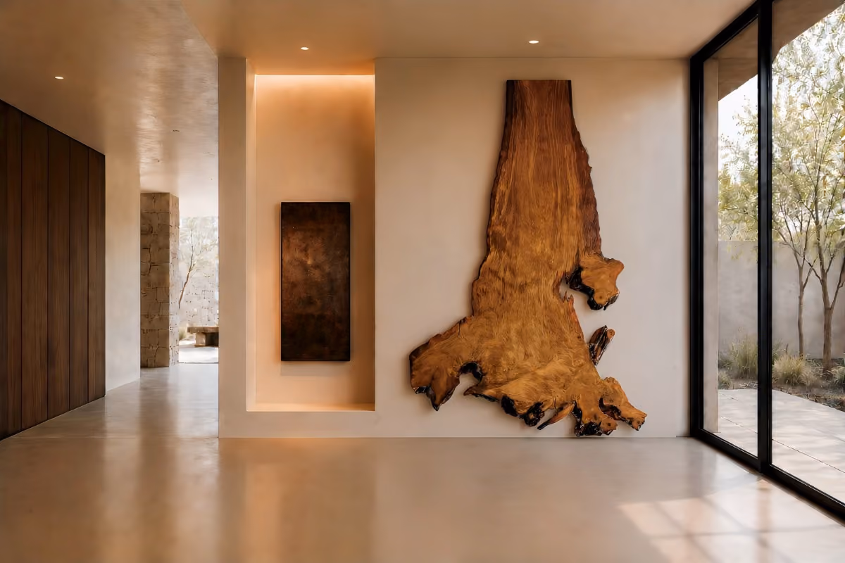 Skulpturales Sammlerstück als einzigartige Wand- und Raumskulptur, Executive Tisch, funktionales Objekt und exklusives Collectible Design Möbel