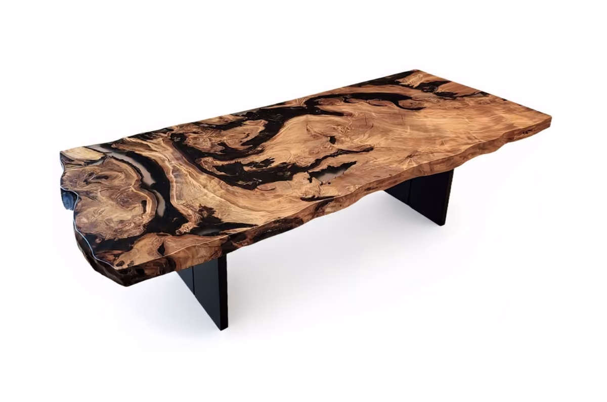 Table à manger au design exclusif et de collection, et œuvres d'art fonctionnelles destinées aux intérieurs architecturaux, aux galeries d'art et aux collections d'art privées