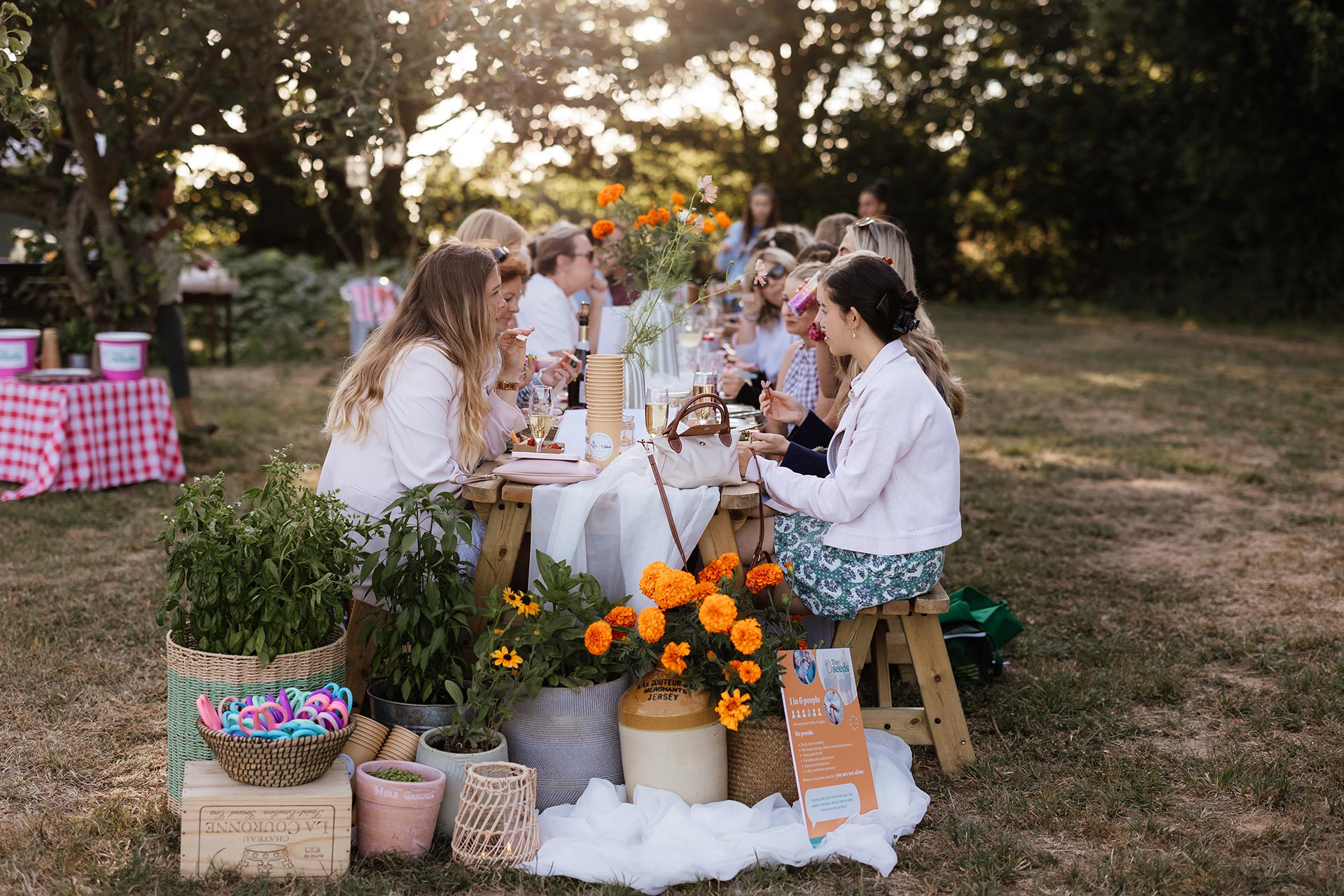A seasonal event in the barn at Hedgerow House