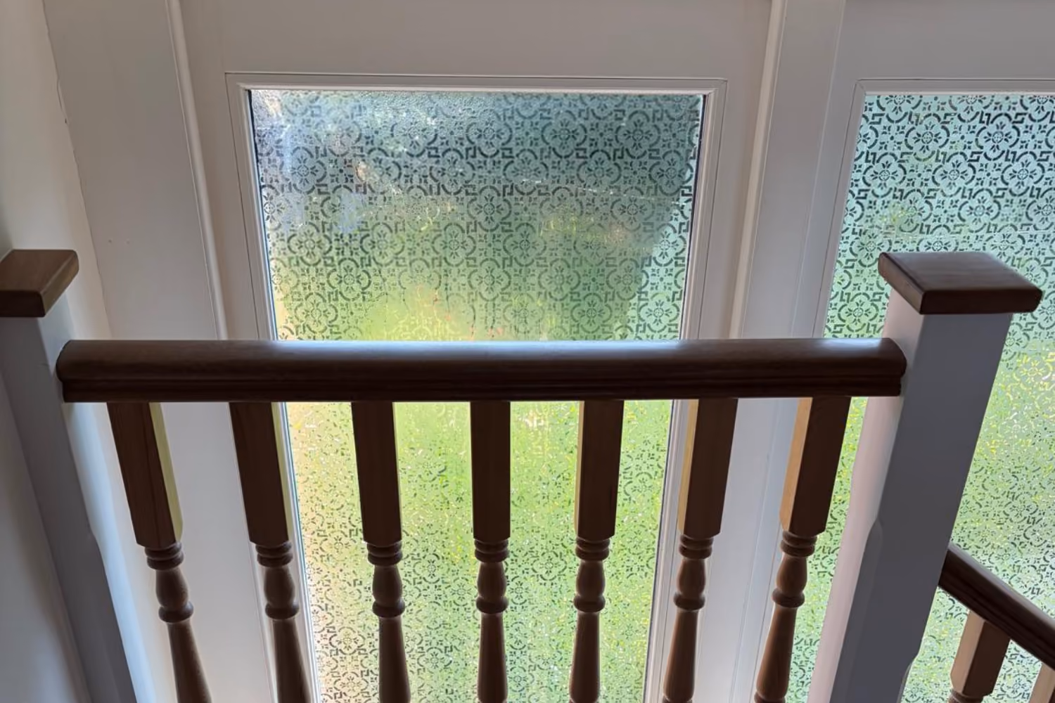 A finished repair job