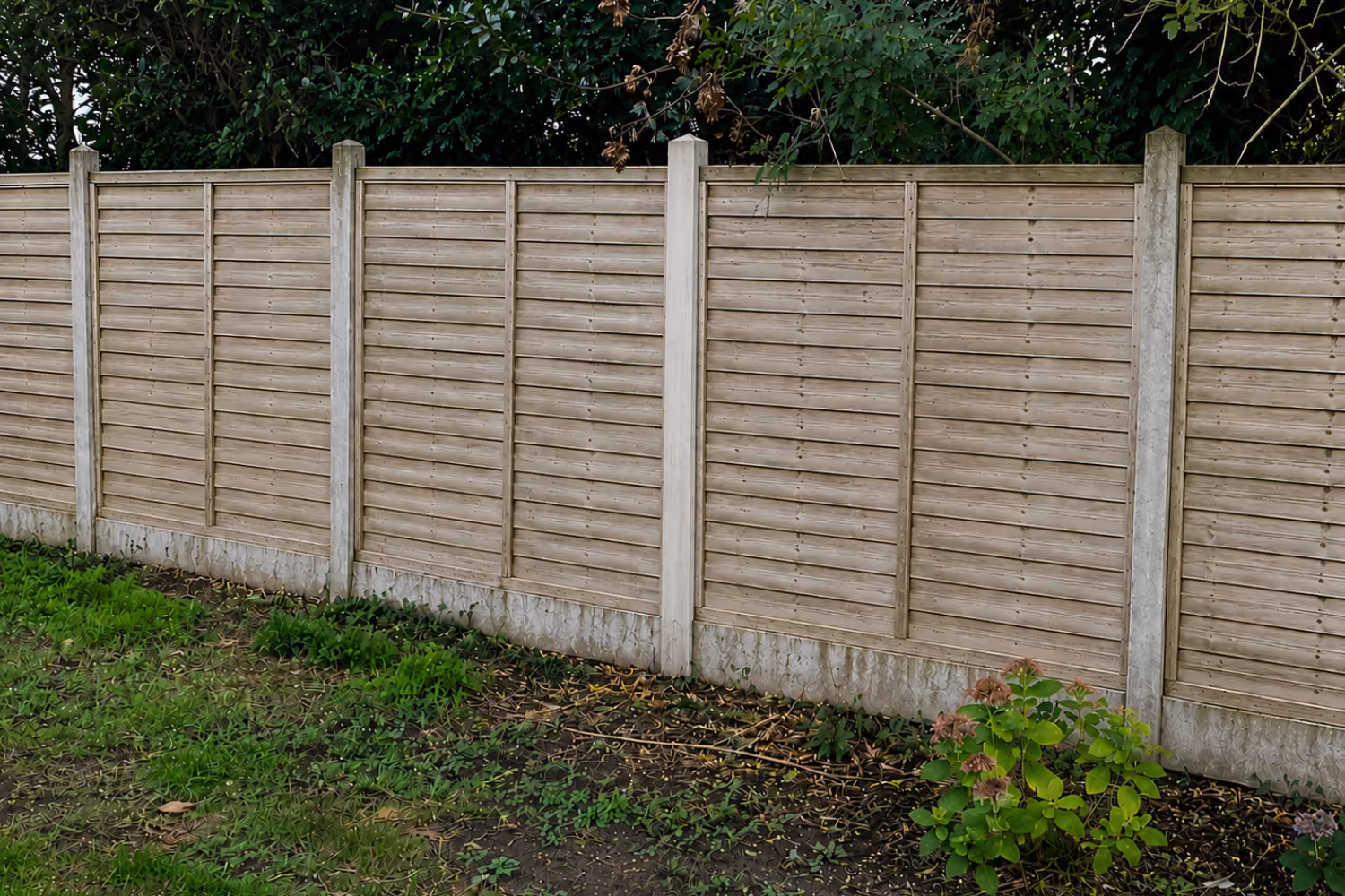 A finished repair job