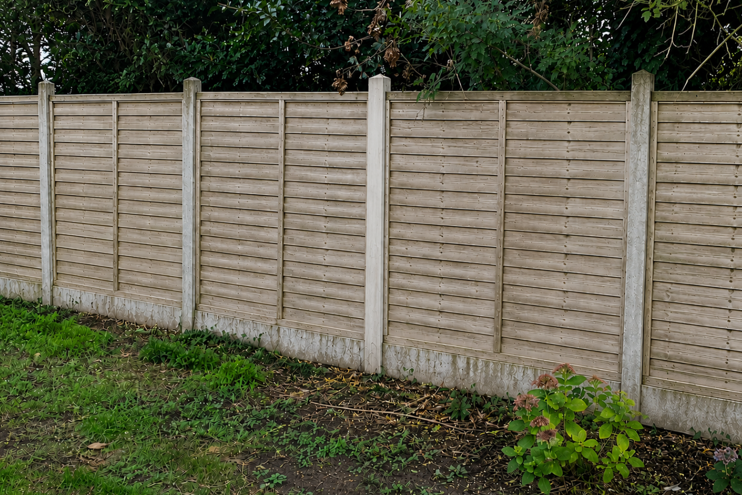A finished repair job