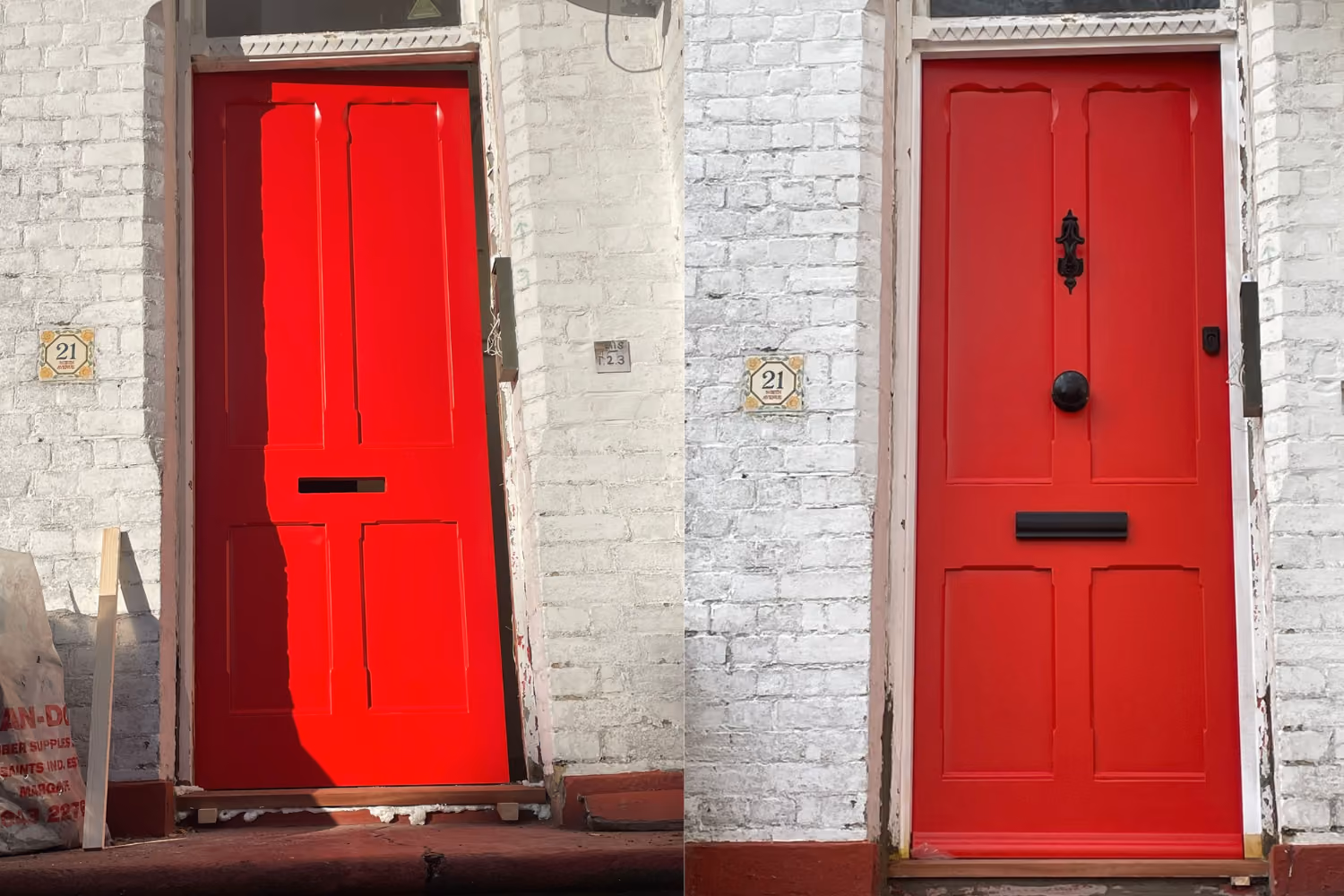 A finished door