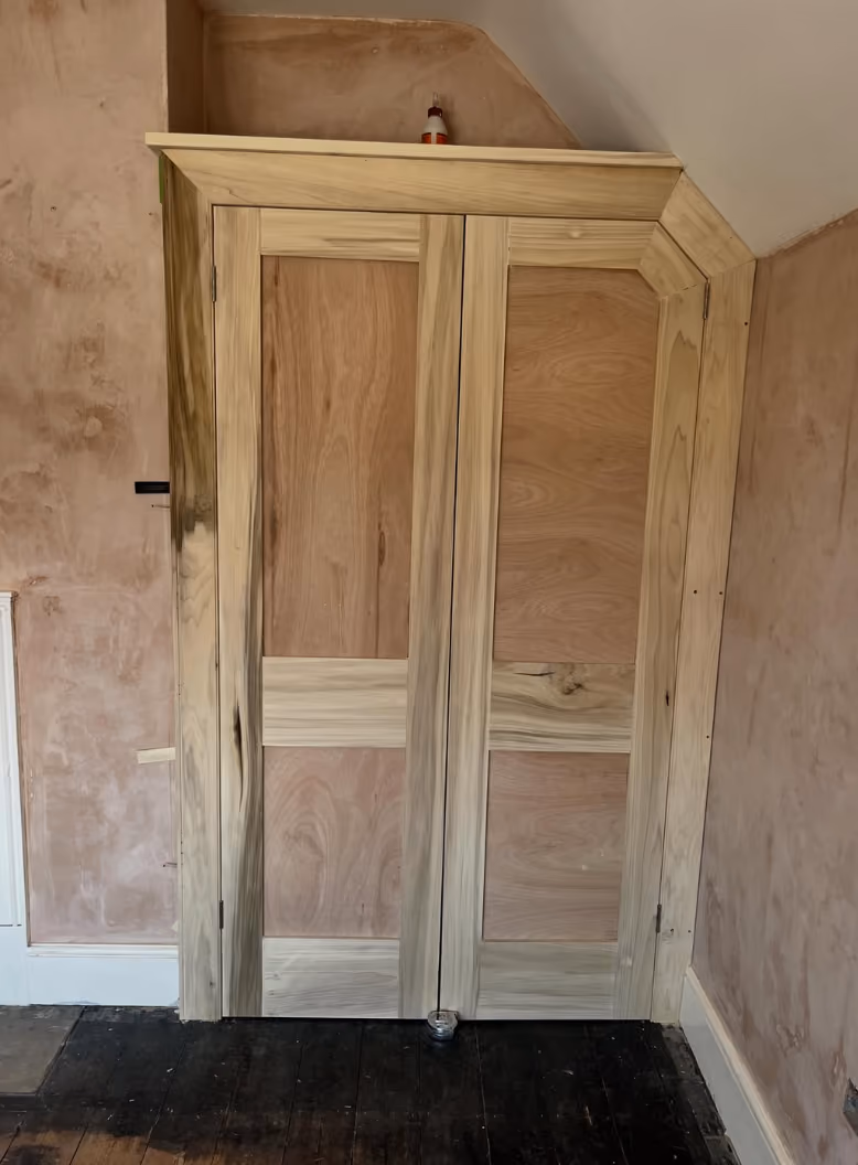A finished repair job