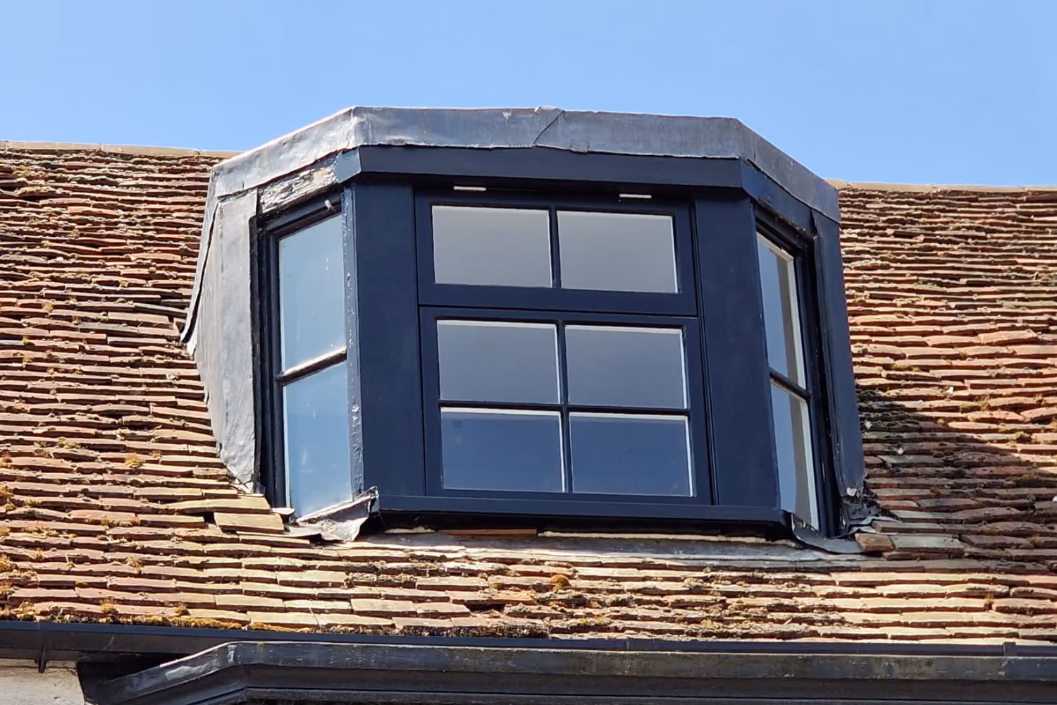A finished repair job