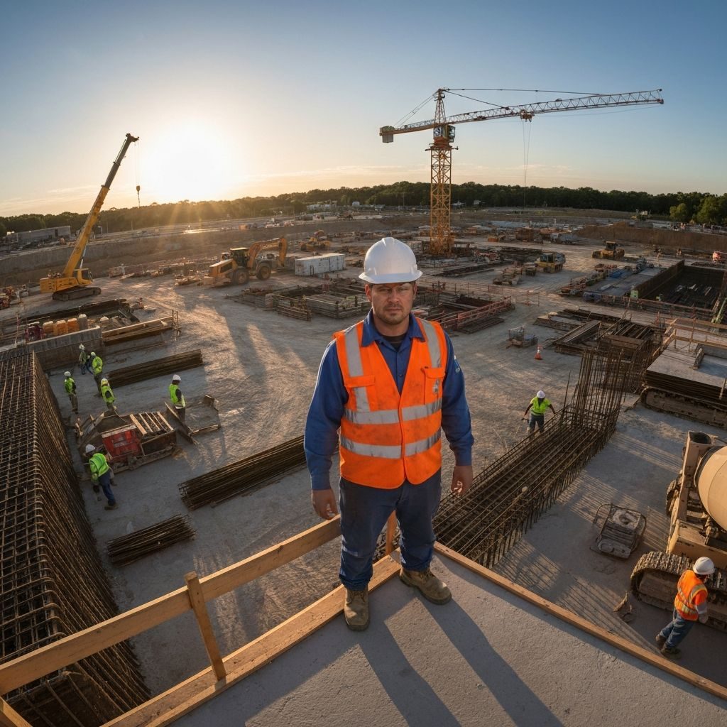 General Contractor on a construction site