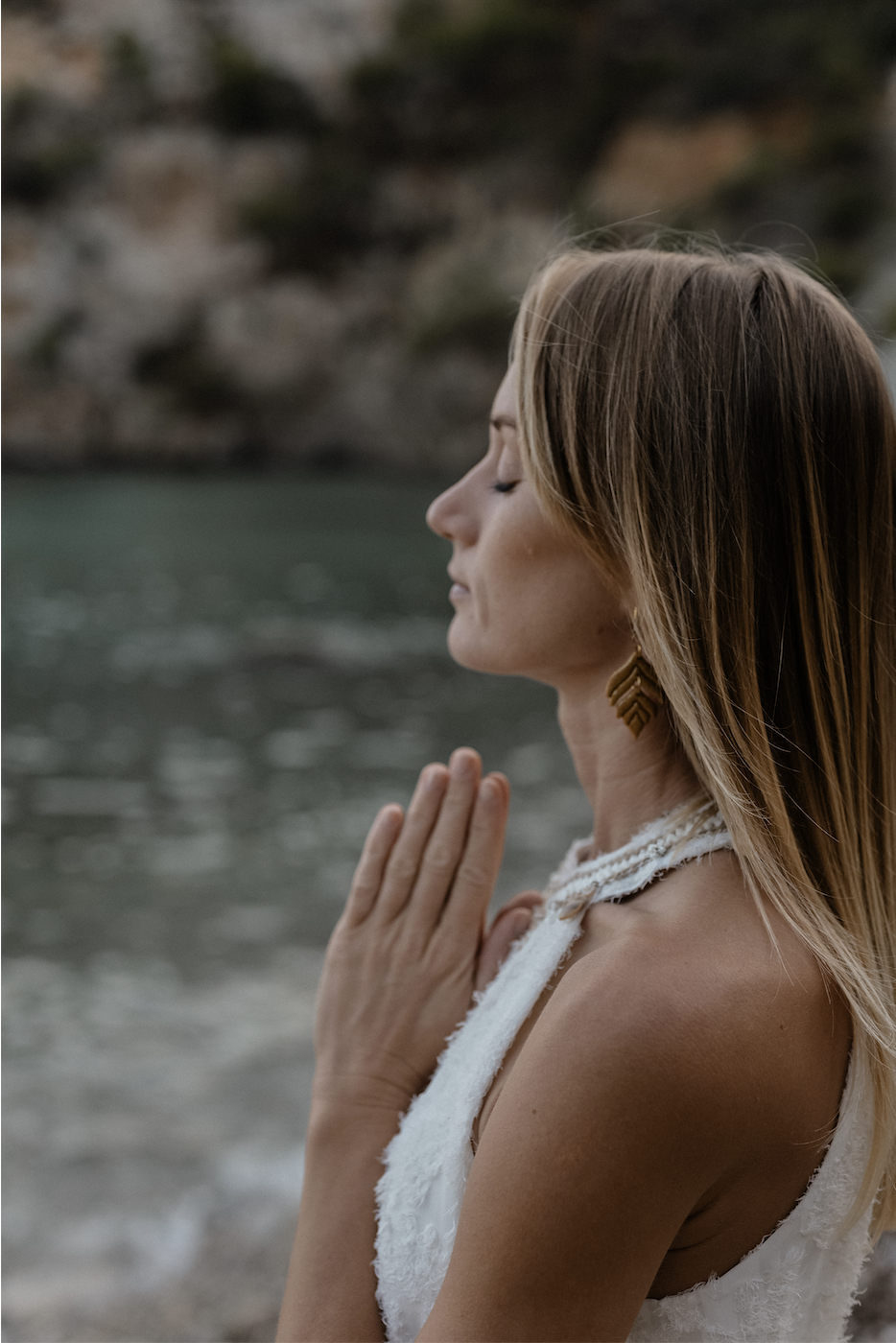 Meditation am Wasser
