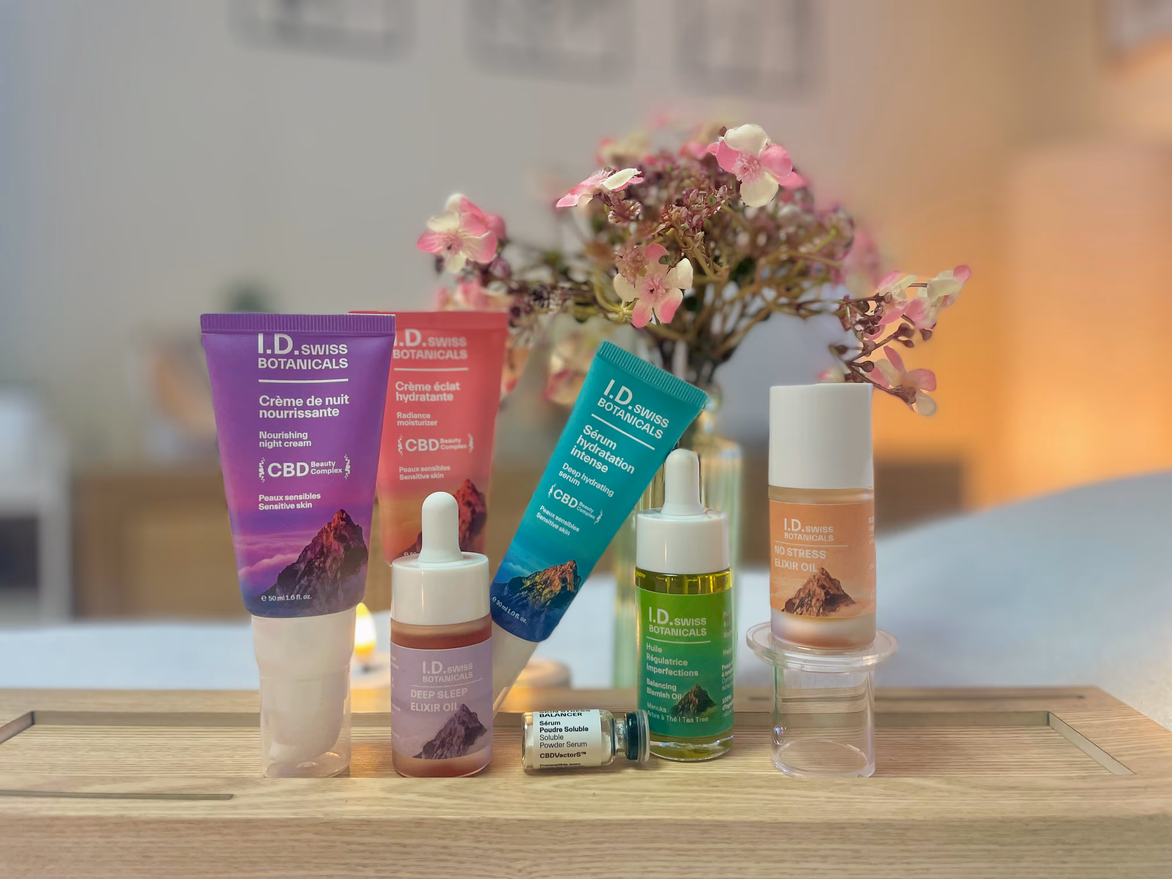 Produit de soin du visage à L'Écrin de Meije, Vourey