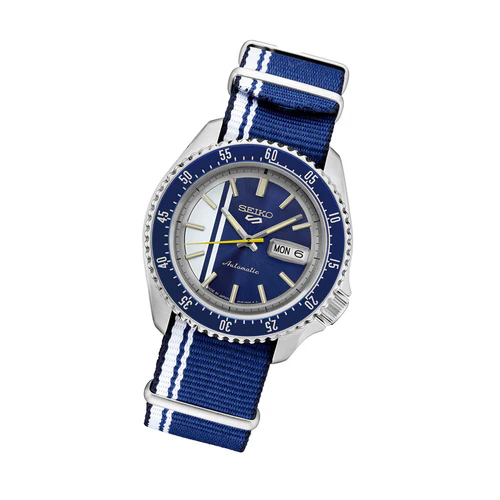 Seiko 5 Sports Blue Dial Automatic 43mm Watch – SRPK69